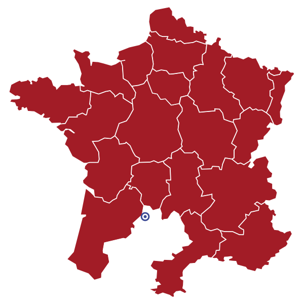 carte de France avec la CCQB